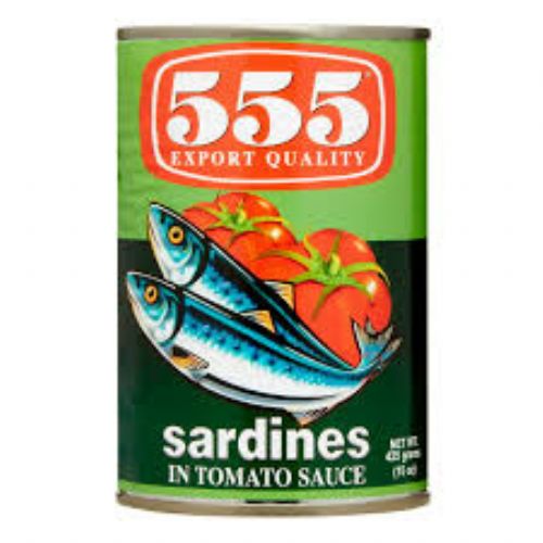 555 Sardines in Tomato Sauce 155g