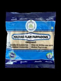 Amutha Plain Madras Pappadums 200g