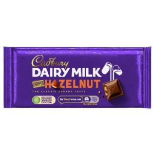 Cadbury Dairy Milk Chopped Hazelnut Bar 95g         