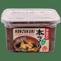 Japanese Maruman Nama Miso Pak Aka Miso Honzukuri 500g