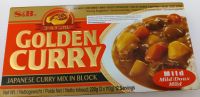 S&B Japanese Golden Curry Block 220g MIld (110g x 2)