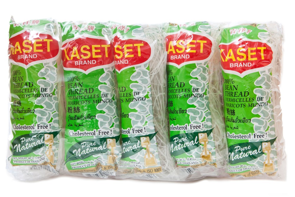 KASET MUNG BEAN THREAD VERMICELLI 40G