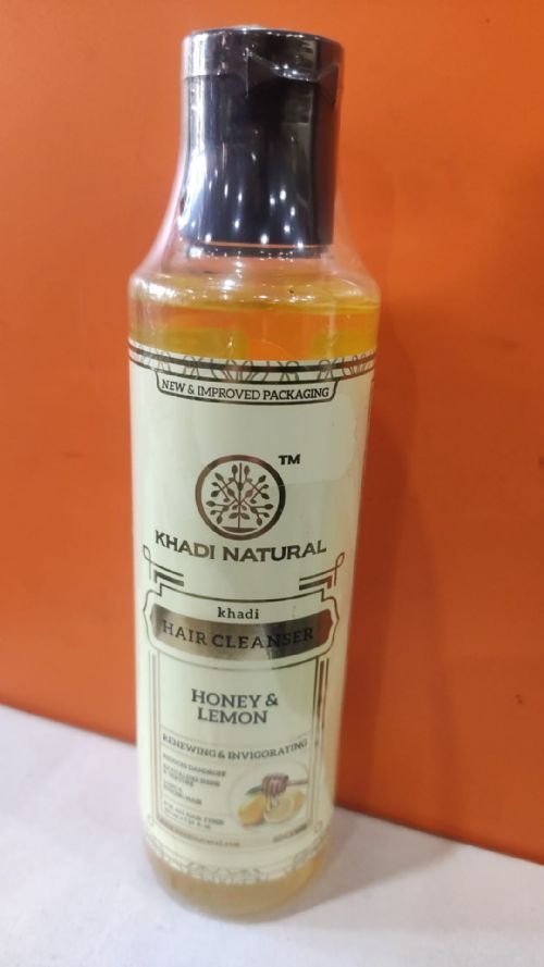 Khadi India Natural Honey Lemon Shampoo 210ml