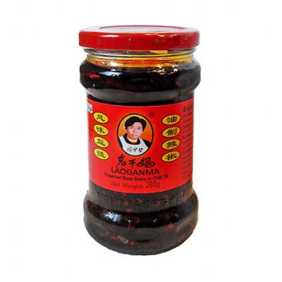 LAO GAN MA Fermented Soybeans in Chilli Oil 280g