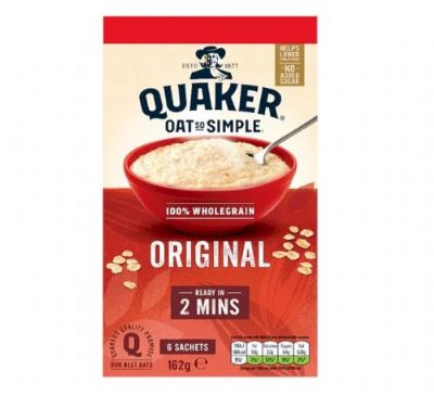 Quaker Oat So Simple / Пълнозърнести овесени трици 