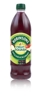 Robinsons Apple and Blackcurrant No Added Sugar 1Lt