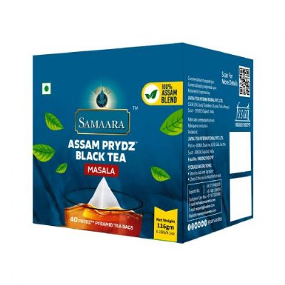 Jivvij Samaara Assam Masala Pyramid 40 Tea Bags 116gms