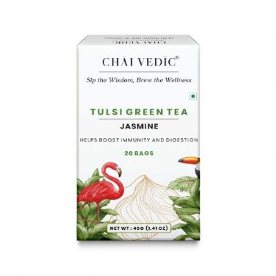 Samaara Vedic Tulsi Green Jasmine Tea 20 Bags