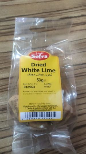 Sofra White Lime Dried 50g