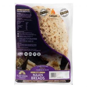 Clay Oven Naan  Bread Plain 2pcs