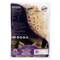 Clay Oven Naan  Bread Plain 2pcs