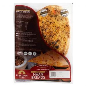 Clay Oven Naan Bread Spicy 2 pack 