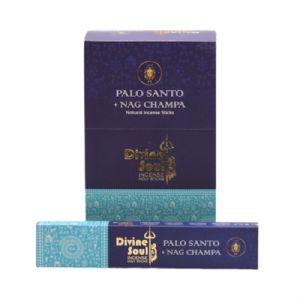 Divine Soul Incense Holy Sticks Palo Santo + Nag Champa 15g