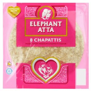 Atta Chapattis - rotis Elephant 360g
