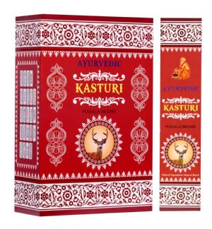 Ayurvedic Masala Incense Sticks Kasturi 15g