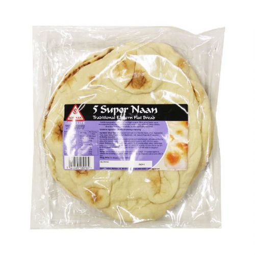 Plain Traditional Style Naan Bread - Sounas