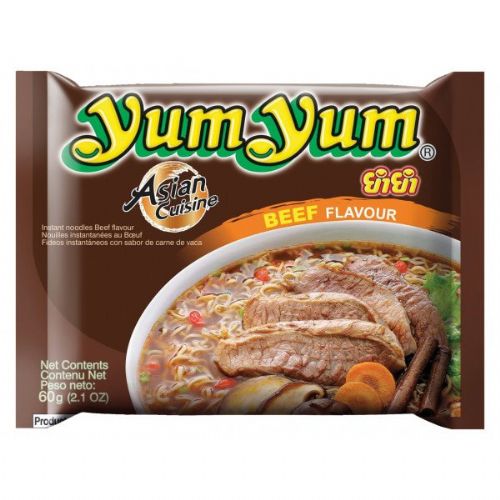 Yum Yum Instant Beef Noodles 60g