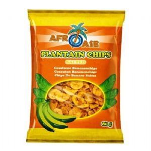 Afroase Plantain Chips Spicy 80g