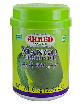 Ahmed Mango Pickle in Oil 1Kg / Ахмед Манго Туршия в Олио 1кг