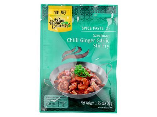 Asian Home Gourmet Szchuan Chilli Ginger Garlic Stir Fry 50g AHG