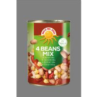 Valle Del Sole 4 Beans Mix 400g
