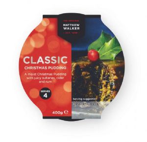 Matthew Walker Classic Christmas Pudding 400g