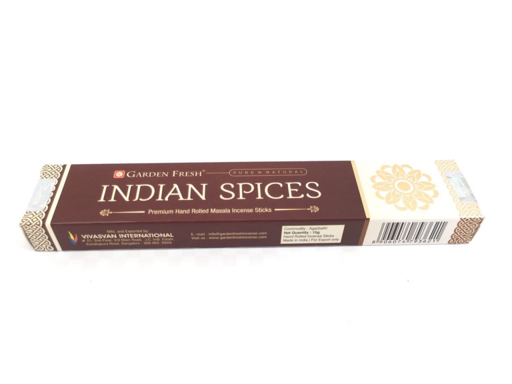 Garden Fresh Masala Hand rolled Incense Sticks 15gms