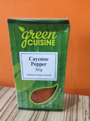 Green Cuisine Cayenne Pepper 50g