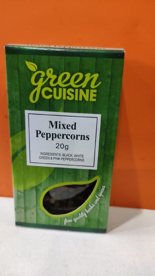 Green Cuisine Mixed Peppercorns 20g