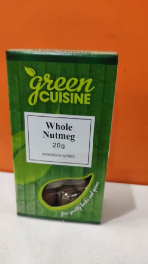 Green Cuisine Nutmeg Whole 20g