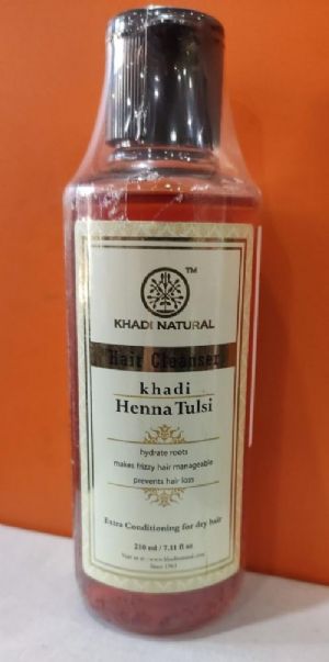 Khadi Henna & Tulsi Shampoo 210ml