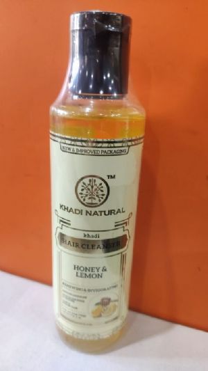 Khadi India Natural Honey Lemon Shampoo 210ml