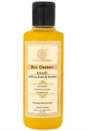 Khadi Saffron, Tulsi & Reetha Shampoo 210ml
