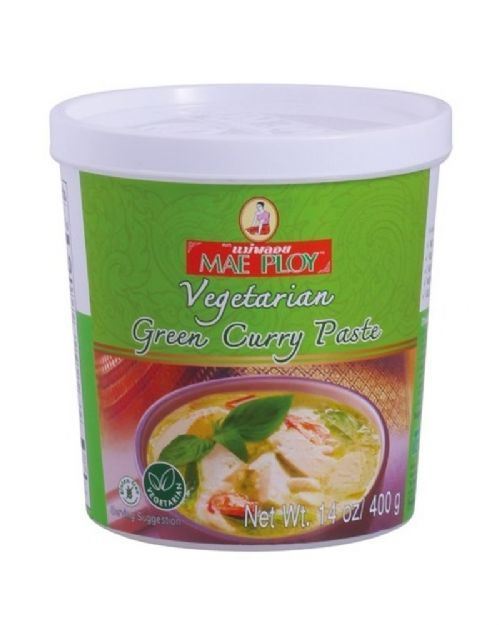Mae Ploy Vegetarian Green Curry Paste 400g