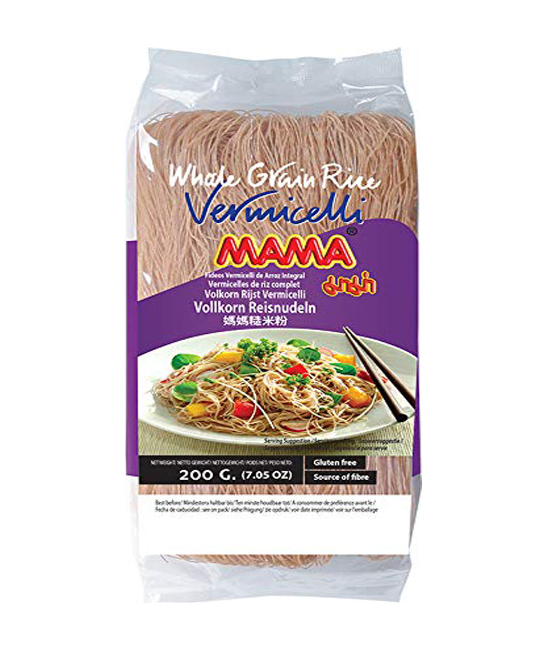 Mama Whole Grain Rice Vermicelli 200g