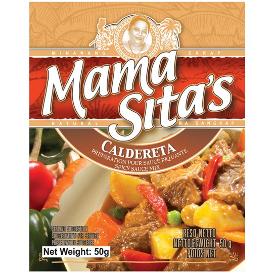 Mama Sitas Caldereta Spicy Sauce Mix 50G