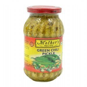 Mothers Recipe Green Chilli Pickle 500g