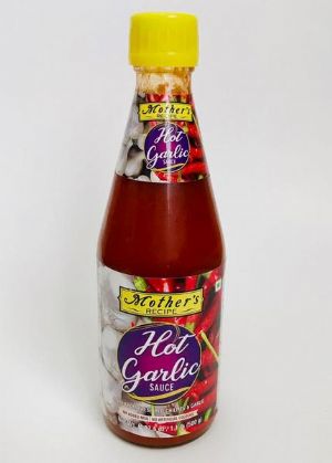Mothers Recipe Sauce Hot Garlic 500g