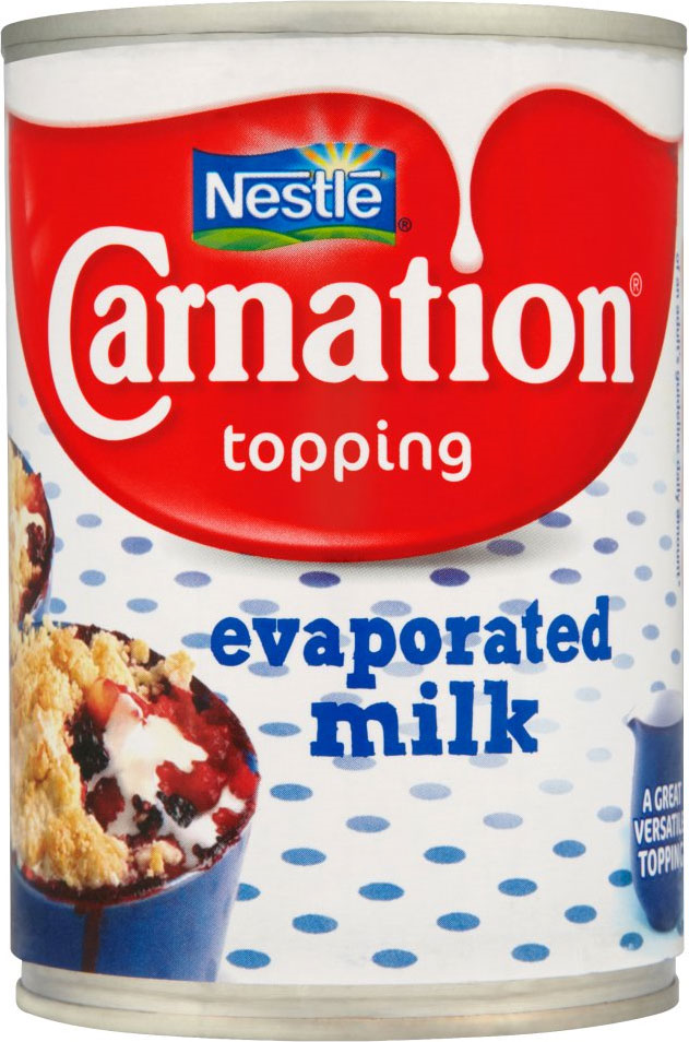 Nestle Carnation Evaporated Milk 410g / Кондензирано мляко за топинги
