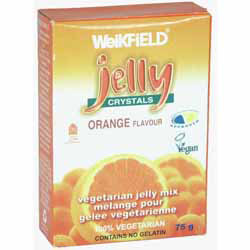 Weikfield Jelly Crystals Orange 75g / Уейкфилд Mикс Желе на Кристали с Вкус на Портокал 