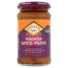 Patak Paste Madras Curry (Cumin and Chilli) Hot 283g 