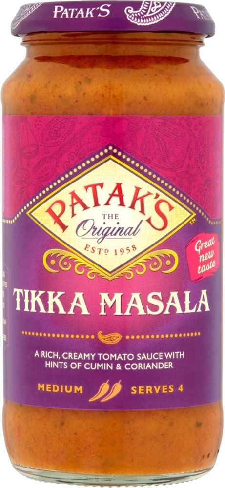 Patak Cooking Sauce Tikka Masala Medium 450g