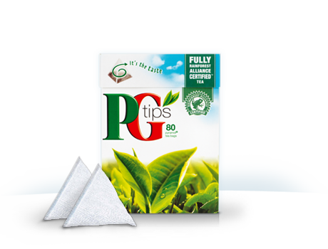 PG Tips Pyramid Tea Bags 80s / Черен чай 