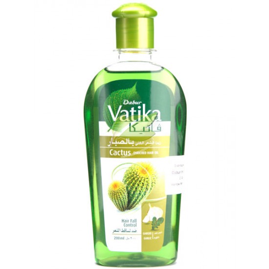 Vatika Cactus Enriched Hair Oil Dabur 200ml / Дабур Ватика Кактус масло за коса 200мл