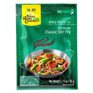 Asian Home Gourmet Spice Paste for Szechuan Classic Stir Fry 50g