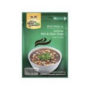 Asian Home Gourmet Spice Paste for Szechuan Hot & Sour Soup 50g AHG