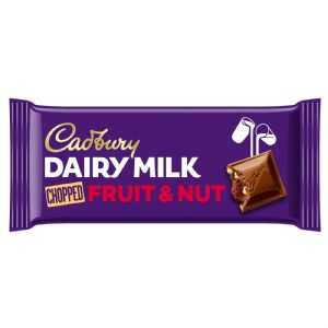Cadbury Dairy Milk Chocolate Fruit and Nut Chopped 95g