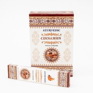 Ayurvedic Masala Incense Sticks Cinnamon 15g