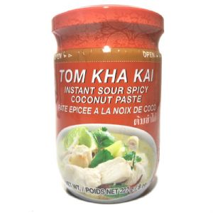 Cock Brand Tom Kha Kai Instant Sour Spicy Coconut Paste 227g