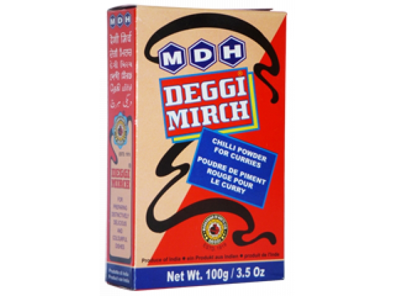 Deggi Mirch MDH 100g / Червено Чили на прах за кърита 100гр